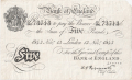 White Notes 5 Pounds, 13.11.1943